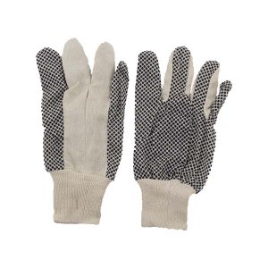 כפפות בד מנוקד